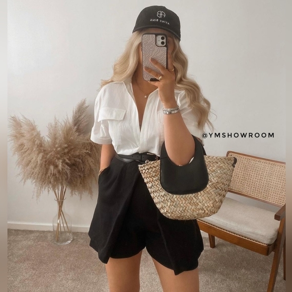 Mango Bags Mango Straw Mini Bag Poshmark